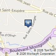 Le Clos de Bellefontaine Map